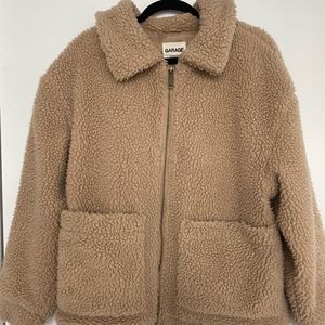 Garage Teddy Coat, barely worn